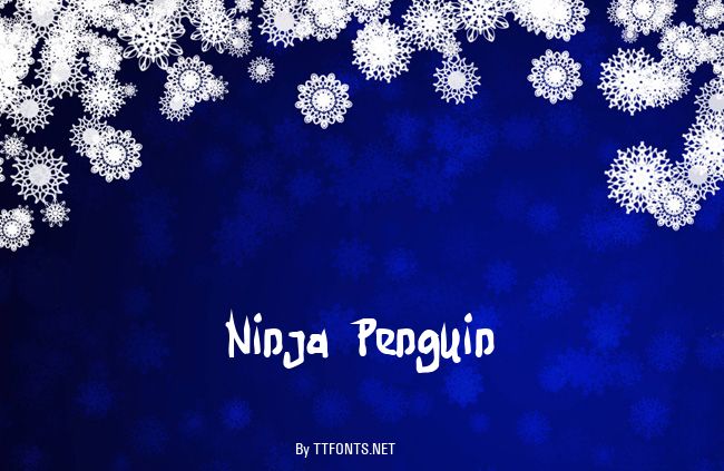 Ninja Penguin example